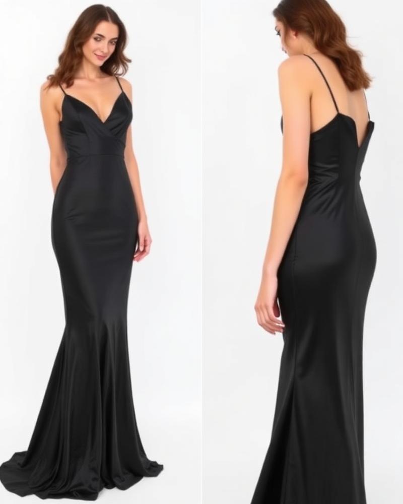 Satin Dress
